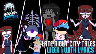 Late Night City Tales Week 1 With Lyrics | Late Night City Tales Mod Vocal Cover [Synthesizer V]