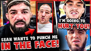 Sean Strickland wants to FIGHT Mike Perry + Mike RESPONDS! Dustin Poirier WARNS Islam Makhachev!