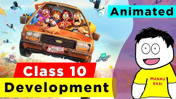 Class 10 Economics Chapter 1 - Development | Development class 10 Economics full chapter (Animation)