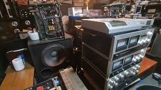 ALTEC LANSING MODEL 15 ! TOP 12 INCH + DRIVER ALNICO ALTEC 802 ! PHILIPS CDI 910 CDI ! J.M.JARRE !!