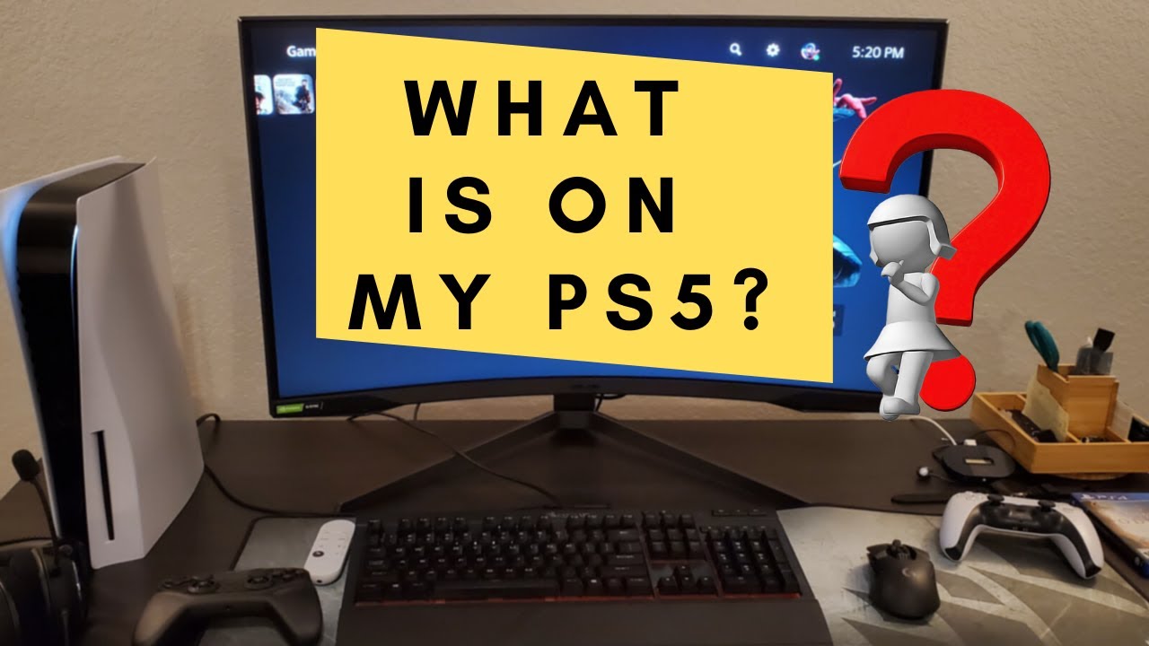 WHAT IS ON MY PS5 ? How many games can you Install on PlayStation 5