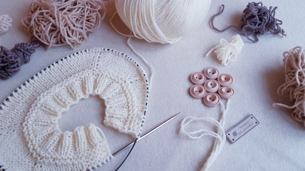 Остатки - в дело! / Росток без дырочек / Кофта для малышки - начало