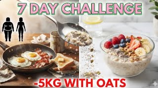 Loss Belly Fat With This 5 - Ingredients Overnight Oat Recipe| Weight Loss With Breakfast Recipes .