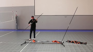 Bownet Volleyball Warm Up Net Set Up Video