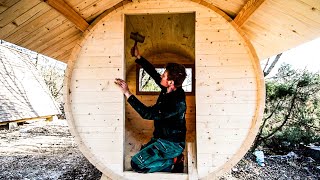 BARREL SAUNA - DIY in 2 days
