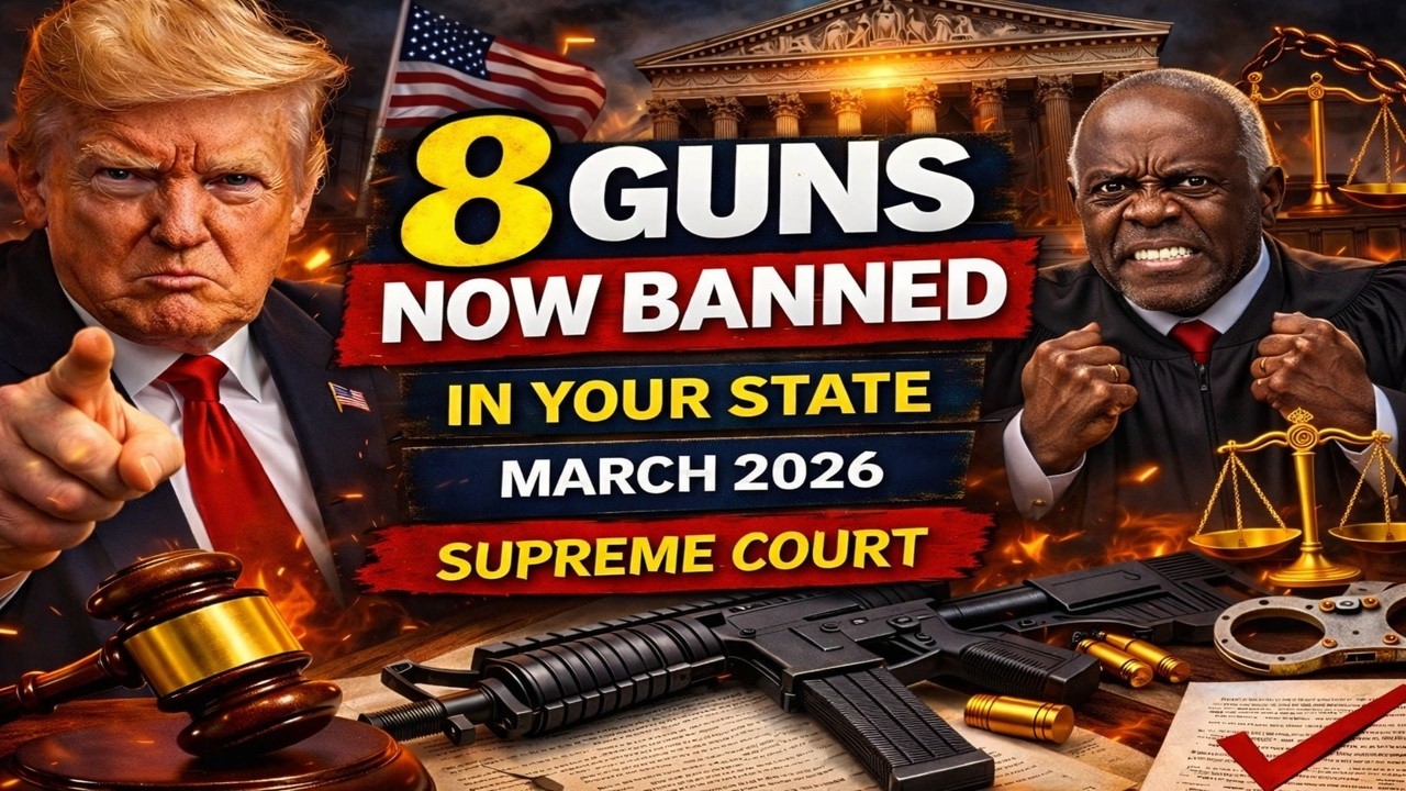 8 Guns That Are Now ILLEGAL in Your State — March 2026 Supreme Court Fallout