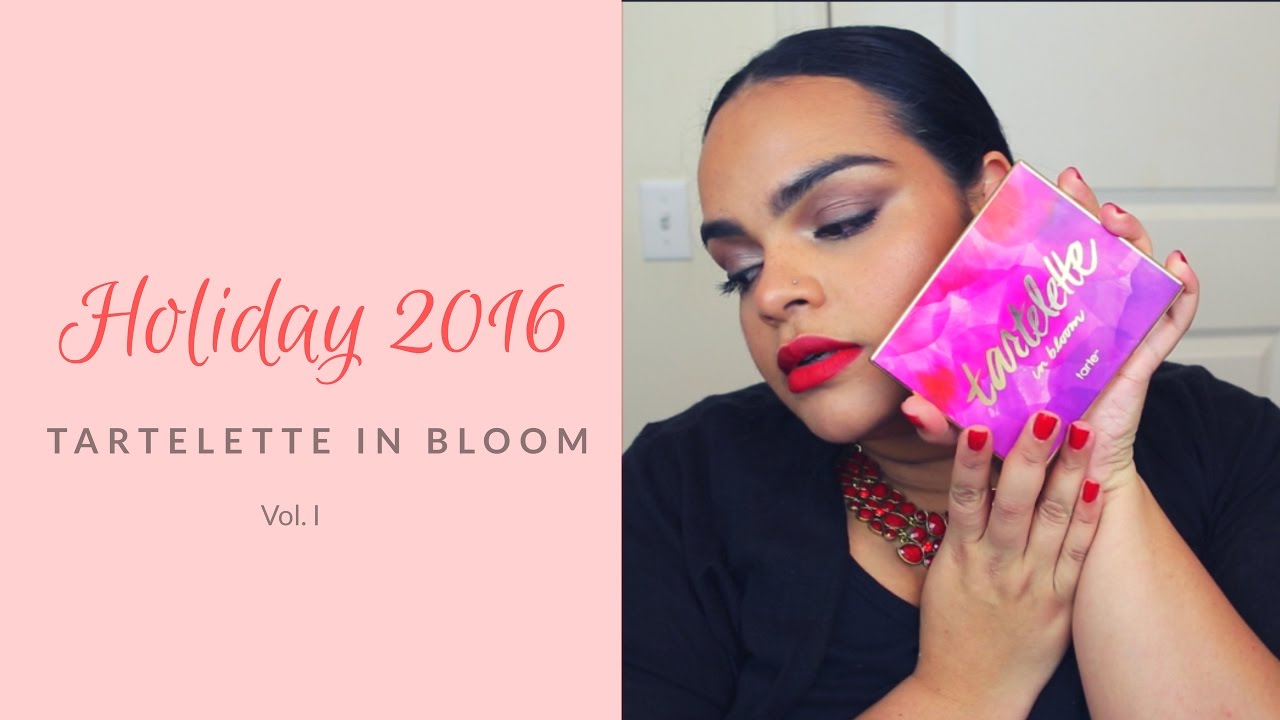 Tartelette In Bloom | GRWM Holiday Look | Carmen86
