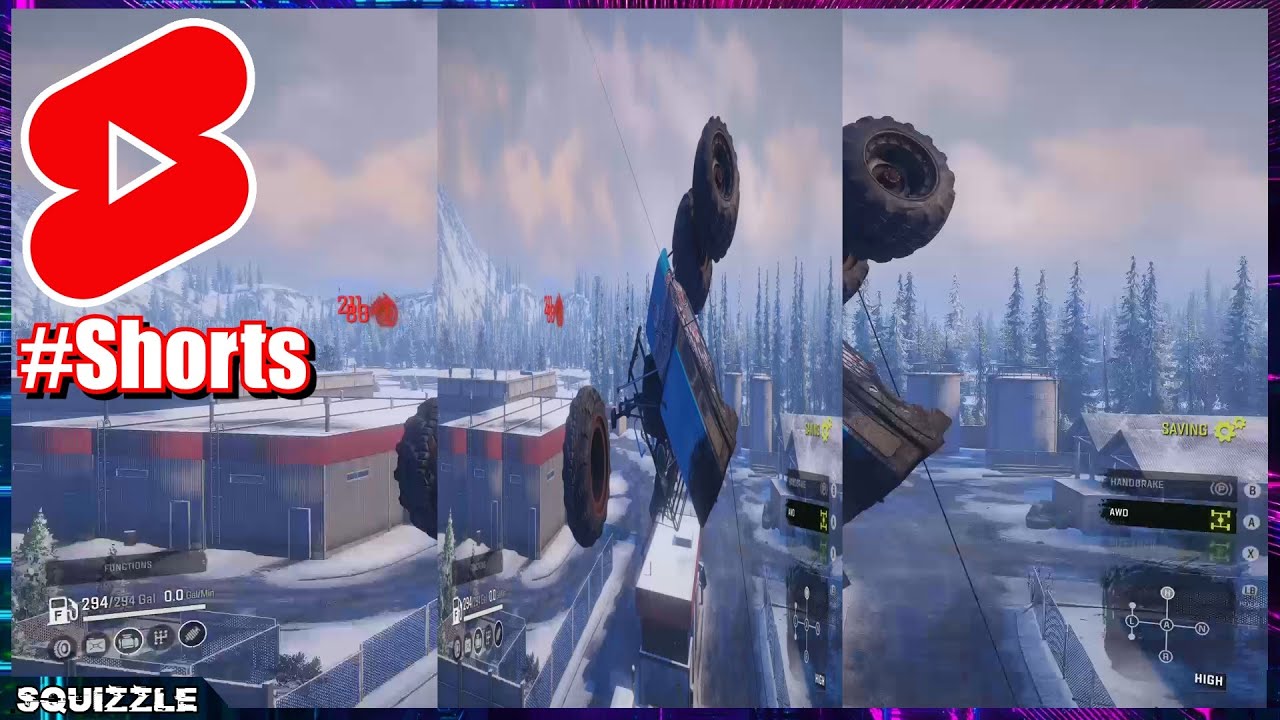 Never Use High Gear In SnowRunner... YouTube Shorts YouTube