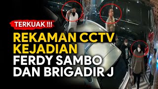 TERKUAK !!! Rekaman CCTV Kejadian Ferdy Sambo dan Brigadir J