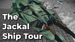 Corvette Competition: The Jackal - Ship Tour Video!