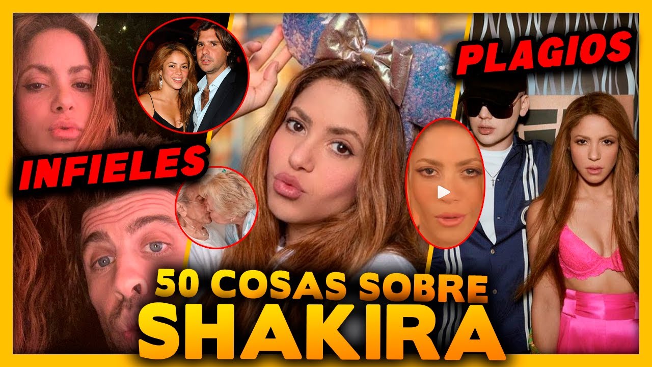 50 Curiosidades sobre SHAKIRA Que no sabías
