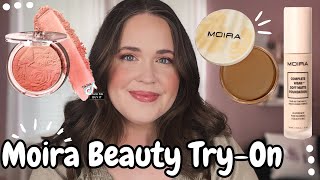 MOIRA BEAUTY try on! A FULL face & whew was it a rollercoaster 😅