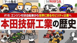 【本田技研工業の歴史】二輪から四輪へ、技術で世界に挑む/レースで磨く技術力/海外展開と環境対応で成長/EVとモビリティの未来へ/トヨタに続き自動車株第2弾【サクッとマーケット歴史解説│松井証券】