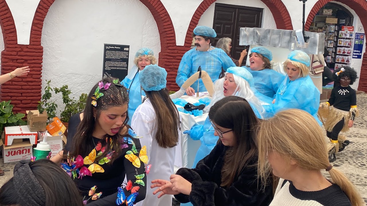 Carnaval in Frigiliana , Malaga España