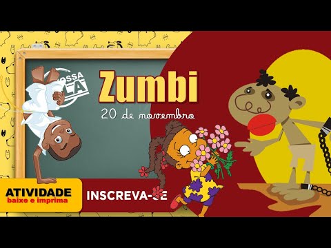 Consciência Negra - Zumbi - Leitura Palavras, Frase e Textos - Alfabetização e Letramento