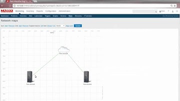 create map in zabbix