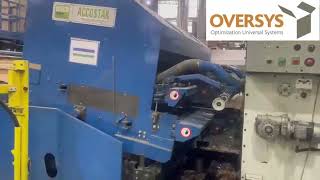 VIDEO OVERSYS TEXO 165/240 SOFT-DRIVE 2 COLORS ROTARY DIE CUTTER - U78220926 screenshot 4