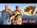 Catching Henderson Crappie / Sacalait (Catch & Cook) Fried Fish , Sauce Piquante & Potato Salad