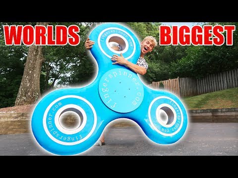 world's biggest fidget spinner