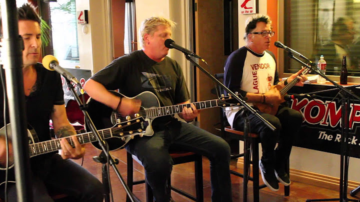 Self Esteem Acoustic version - Acoustic performance video thumbnail