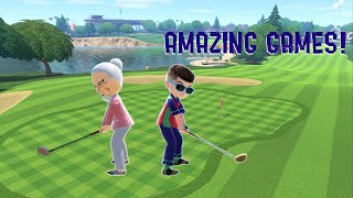 I CHALLENGED the SENSEI of Switch Sports Golf...