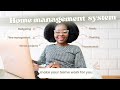 How To Run Your Home Like A Business Home Management System 