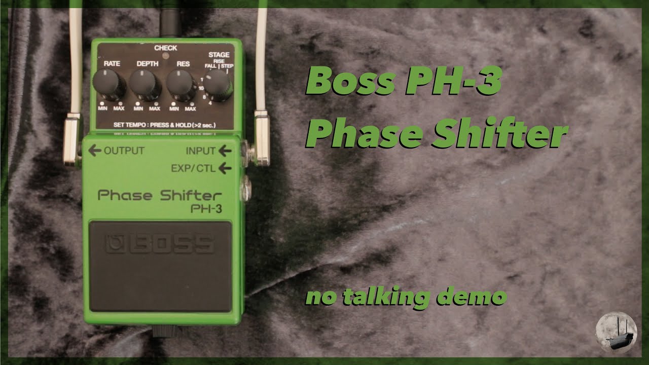 BOSS PH-3 Phase Shifter [BOSS Sound Check] - YouTube