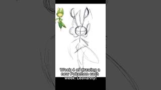 Week 4: Leavanny #pokemon #pokémon #drawing #leavanny #art