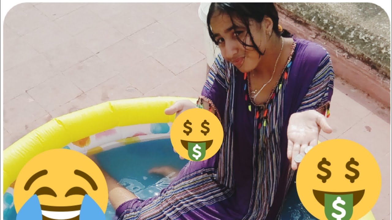 تحدي المسبح الكبير الجمع المال مسبح كبير💦💦🤑