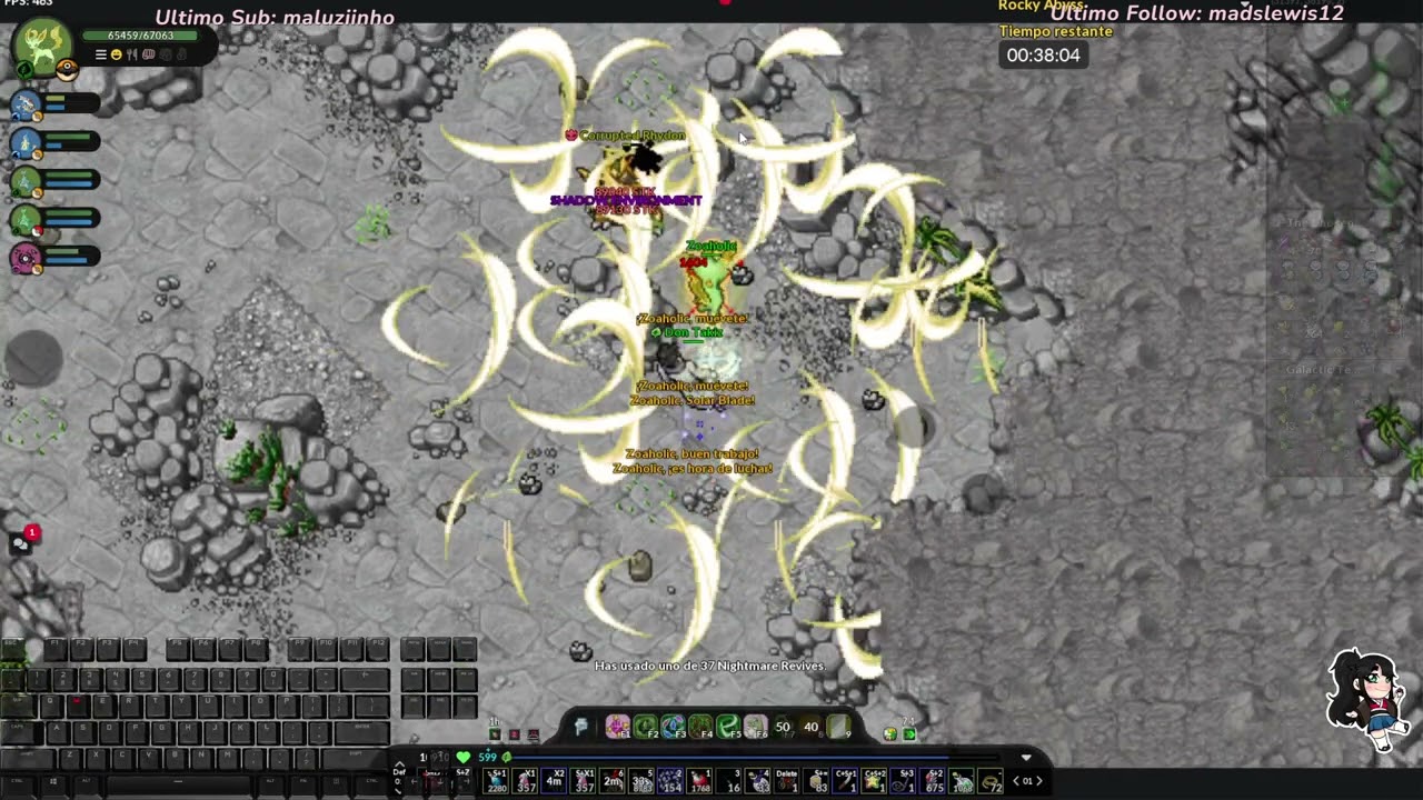 PxG- Rocky Abyss Rift Solo sub 6 minutos.