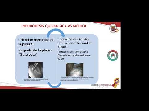 SEMINARIO:PLEURODESIS:BASES CONCEPTUALES,TÉCNICAS E INDICACIONES, REVISIÓN SISTEMÁTICA Y METANÁLISIS