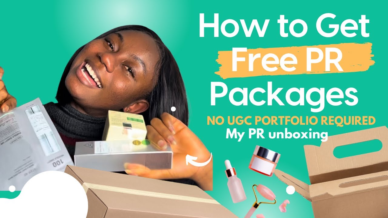 HOW TO GET FREE PR PACKAGES WITH NO PORTFOLIO: Beginner Friendly Tips