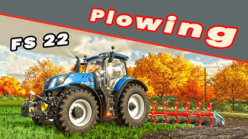 Farming Simulator 22: Plowing | Beginner Guide Short Tutorial series