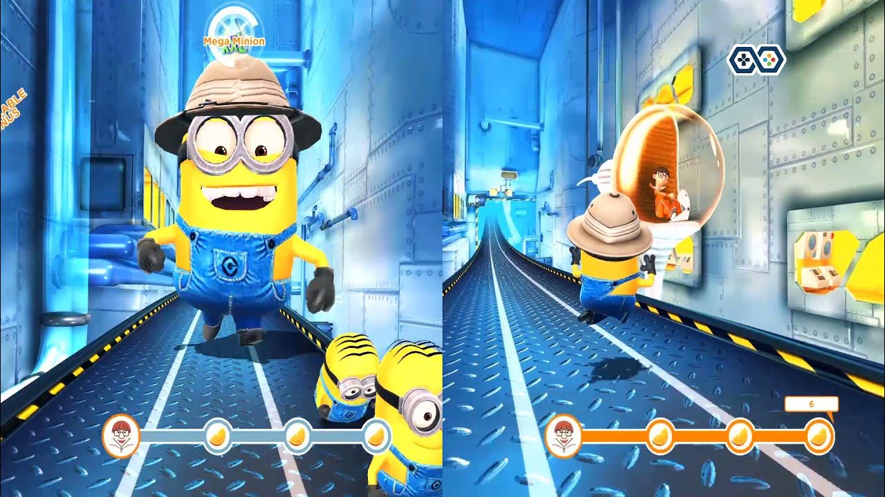 Despicable Me 2: Minion Rush Hunter Minion VS Vector 🚀🚀 Reverse ...