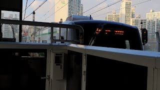 서울지하철 2호선 내선순환 S2332 강변역 진입(285편성)
