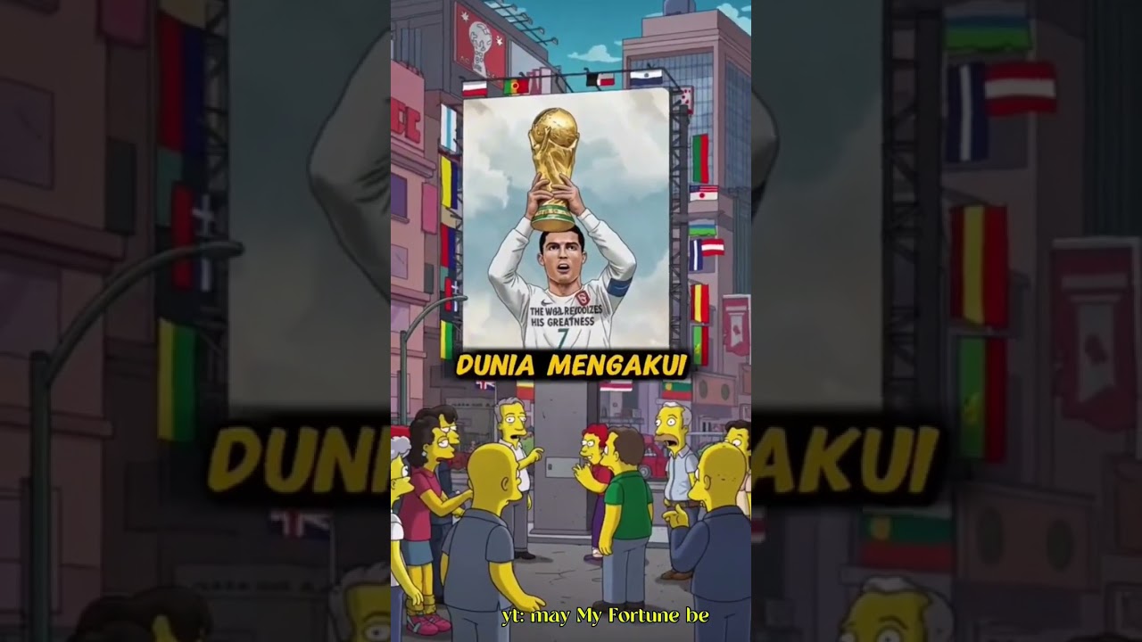 The Simpsons prediction: Ronaldo will win the 2026 World Cup || 