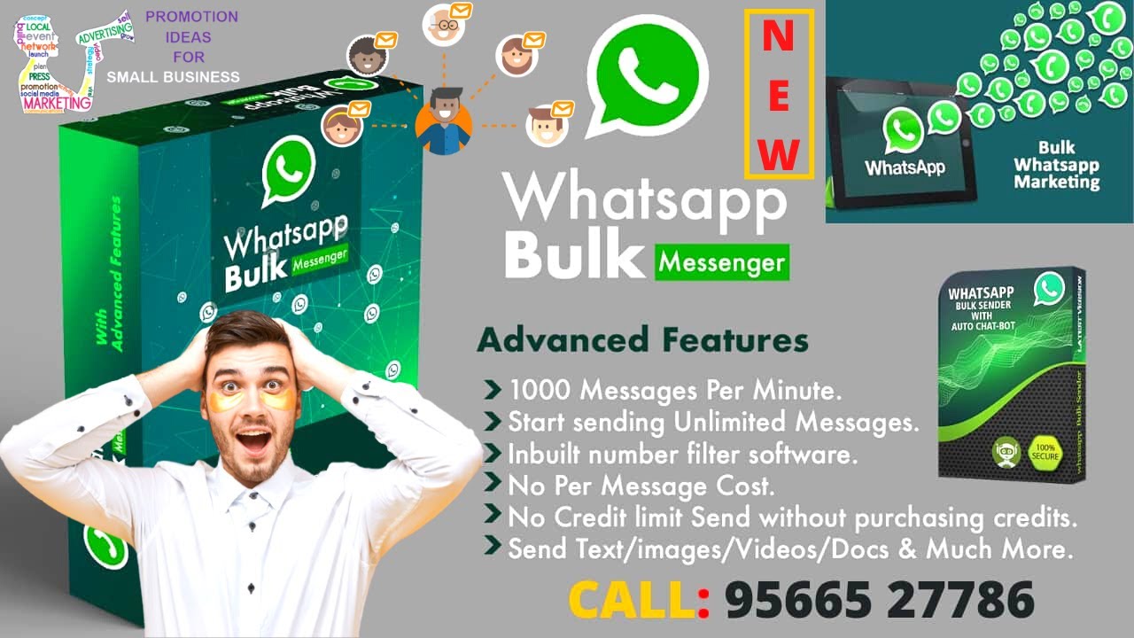 Free Whatsapp Tutorial In Tamil Send FREE Bulk WhatsApp Message From Excel YouTube
