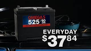 Omega 5 Batteries at Wal Mart 1986 Commercial