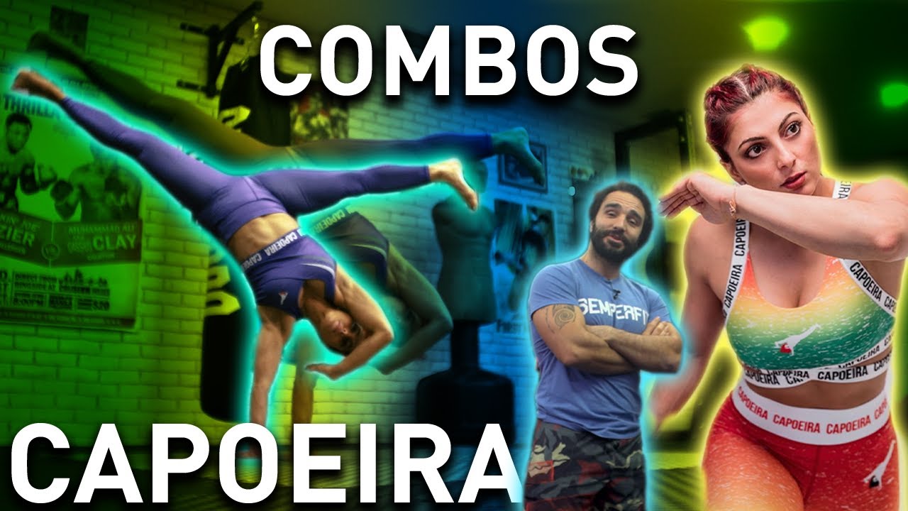 CAPOEIRA - 4 Combos para te Desafiar! (inicado a avançado)