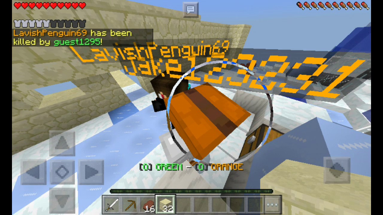 Jugando a bed WARS minecraft pe. YouTube