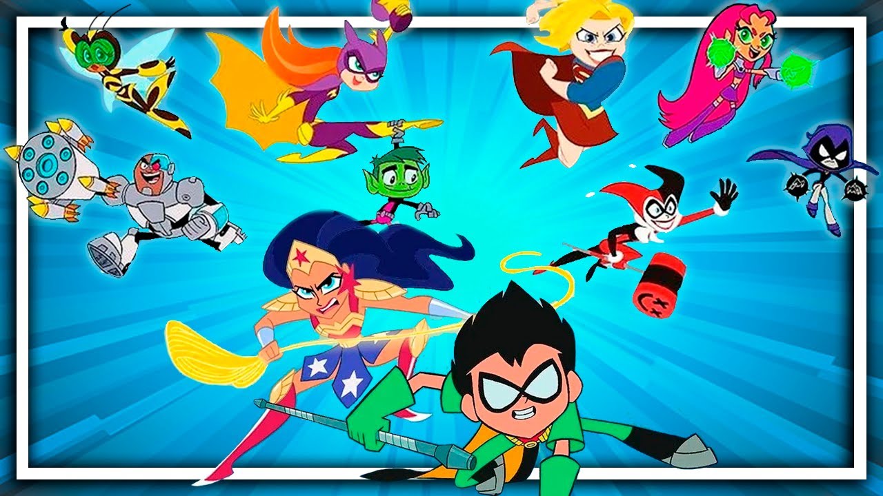 TEEN TITANS GO & DC SUPERHERO GIRLS fue una mentira - YouTube