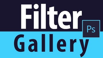 How to use the Filter Gallery in Adobe Photoshop CC 2018 - Naveen kushen