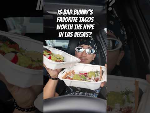 Video thumbnail: Villas tacos in Las Vegas! Is it worth it? #tacos #lasvegas #badbunny #food #mexican