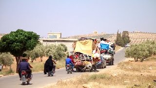 Des milliers de Syriens fuient Deraa pour la Jordanie