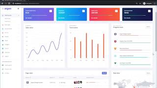 Django Dashboard Argon PRO - Admin Panel coded in Django | AppSeed