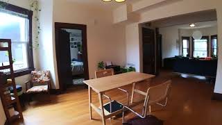 1336 Farwell top floor, large living room, dining room, Harwood floors, deck, shared back yard
