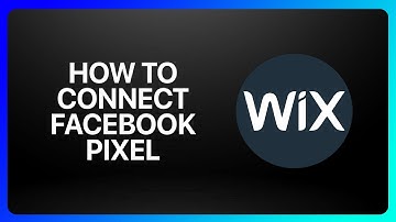How To Connect Facebook Pixel To Wix Tutorial