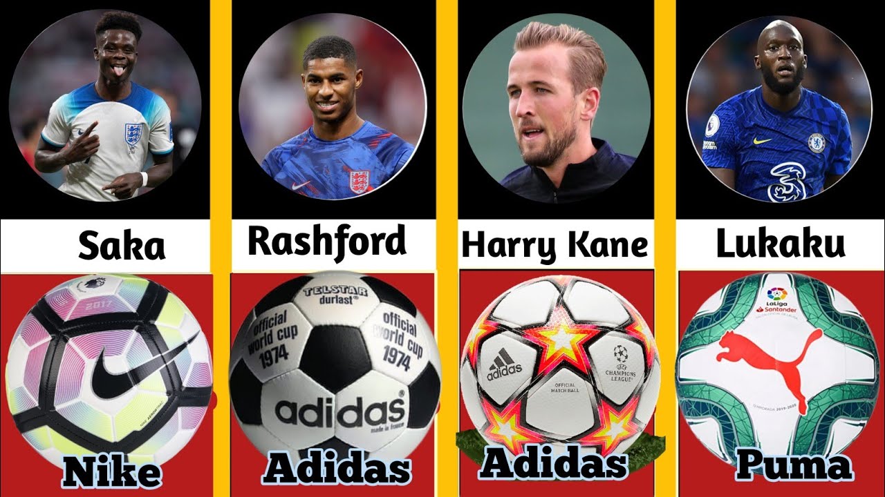 Famous Football Players🔥 Favourite Brands Football💥💥 🔥 YouTube