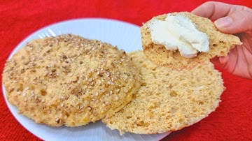 REPLACE BREAD in 5 MINUTES - LOW CARB and NO FLOUR - Easy, Quick, and Healthy