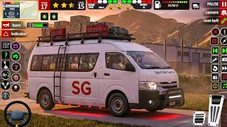 Level 5 | New Van Racing Simulator 3D | Pick & Drop Mode | Van Passenger Game @techgameworld  screenshot 1
